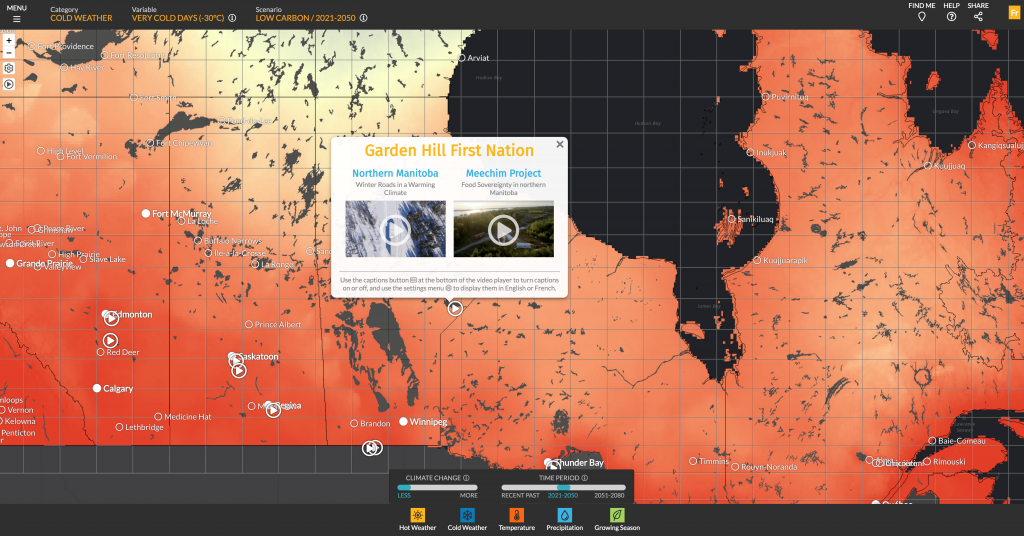 Climate Atlas of Canada details